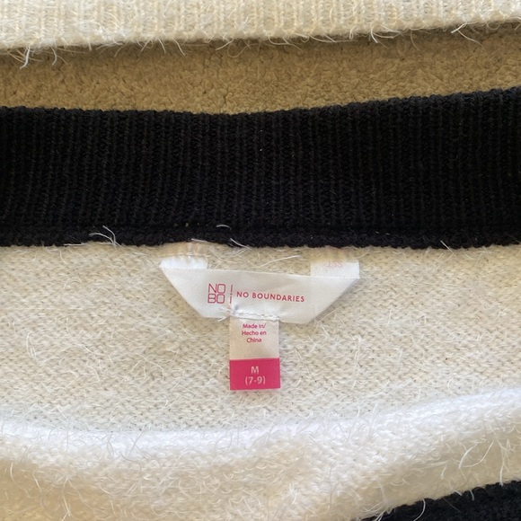 No Boundries Ladies Knit Christmas Top & Skirt Set, 2-Piece - Picture 4 of 8